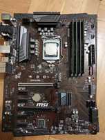 Intel Core i5 8600K + MSI Z370-A Pro + 32GB RAM 2400mhz + Охладител