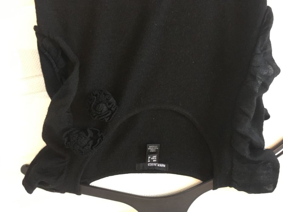 bluza tricotata fara maneca, Mango