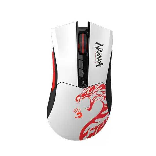 A4Tech BloodyR90PLUS GRAYISH Black/White/Naraka Edition USB мышка