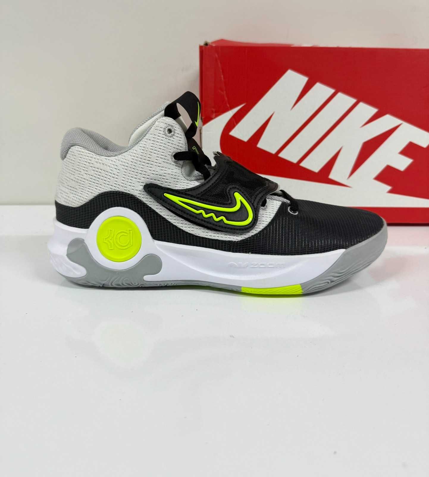 Nike KD Trey 5 X Wolf Grey Black Volt