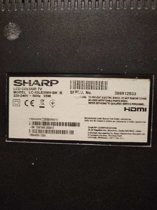 Televizor led Sharp diagonala 81cm