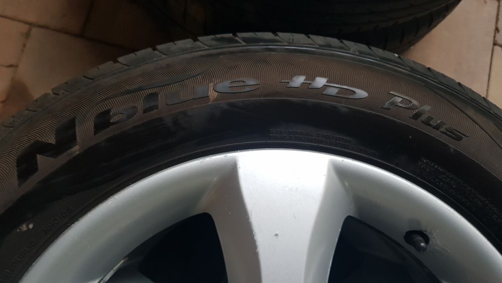 Roți vară aliaj originale Nissan Renault 225/60 R17