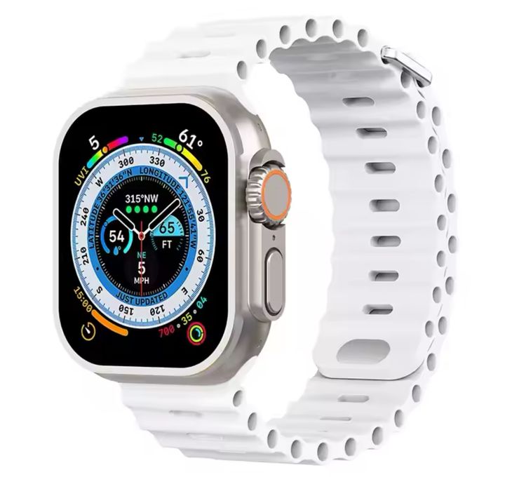 Curea Husa Folie Perforatii Laterale Compatibila Ceas Apple Watch