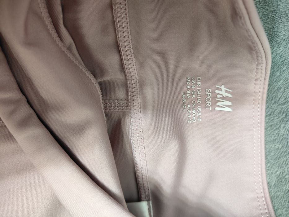 2 colanți sport măr. 9-10 ani