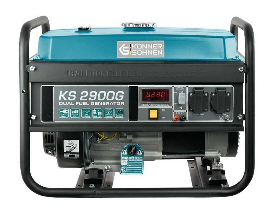 Generator de curent hibrid GPL/benzina 230V 2,9 kW Konner  KS 2900G