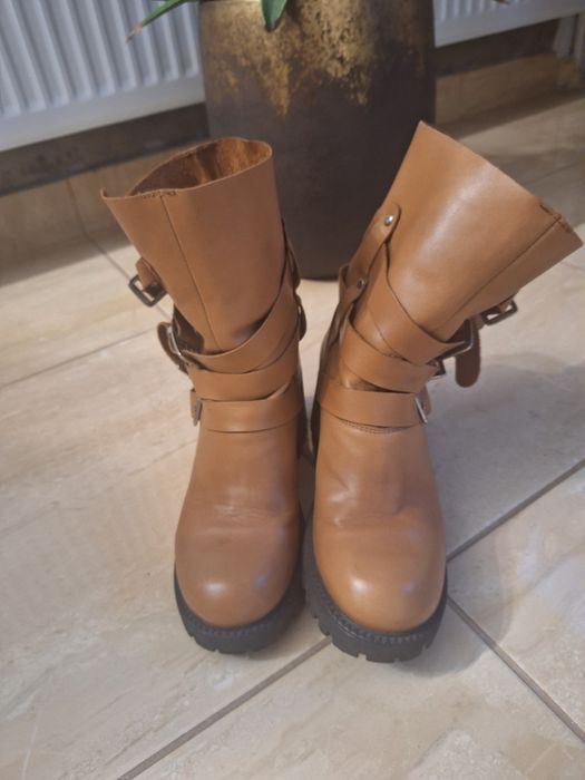 Ghete damă piele naturala