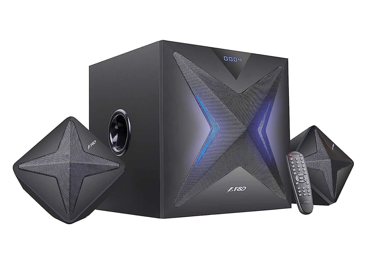 продам новый F&D F550X/USB/Bluetooth/SD/56 ватт/пульт ДУ/С ДОСТАВКОЙ