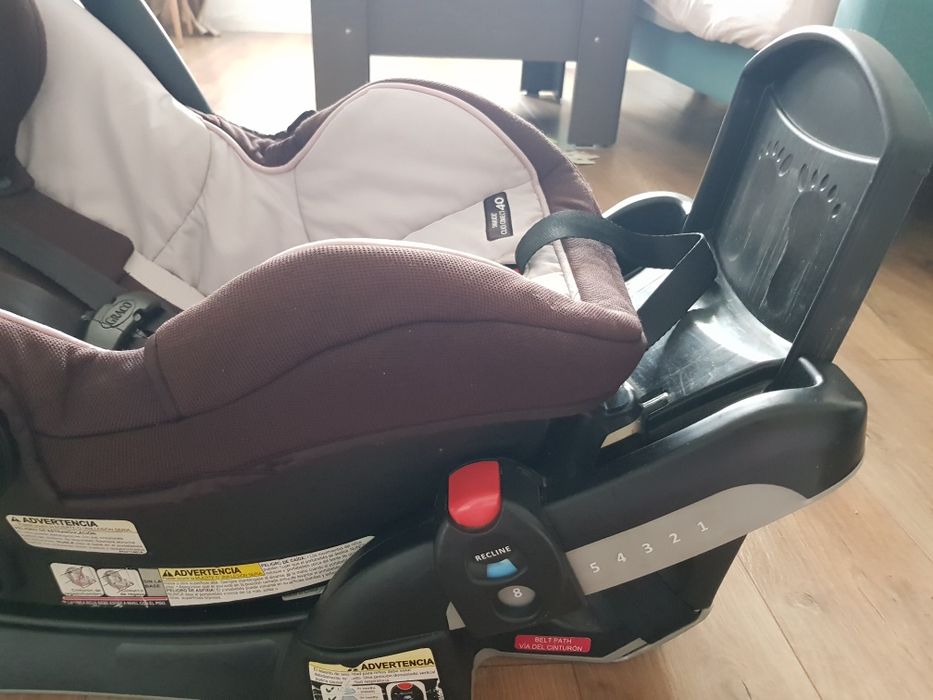 Scoica auto Graco + baza isofix inclinatie reglabila
