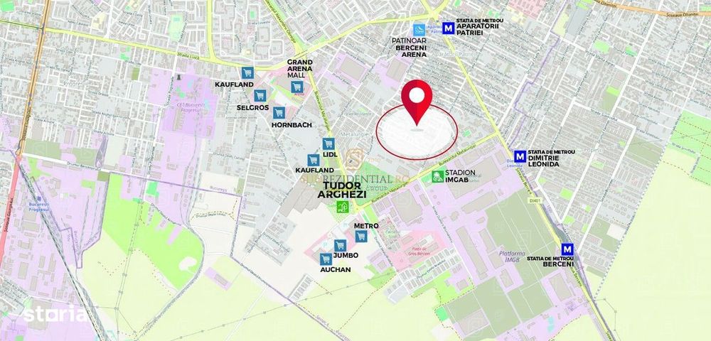 Teren intravilan 520 mp, deschidere 23 ml, Drumul Jilavei, Aparatorii