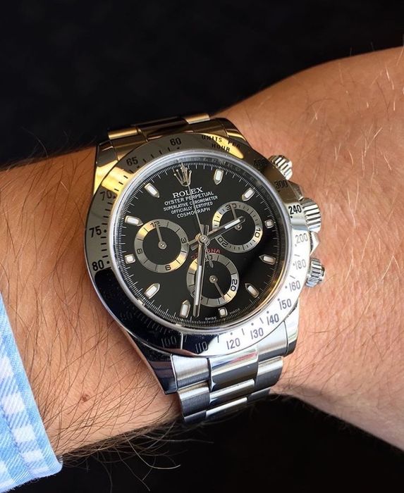 Rolex daytona cosmograph stainless steel