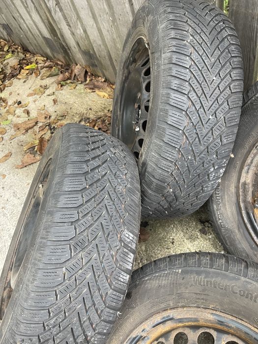 Anvelope/cauciucuri iarna 195/65/15 5x112 vw golf caddy jetta touran