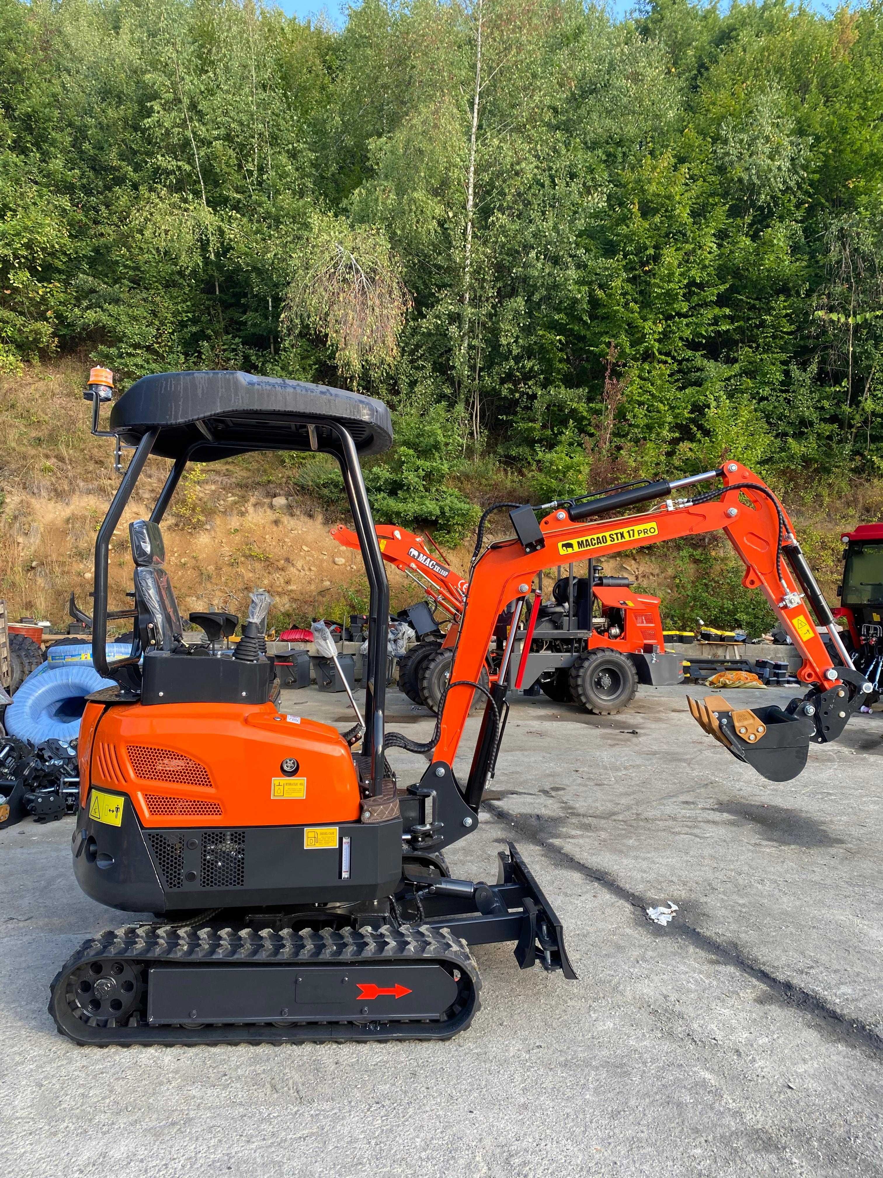 Miniexcavator Macao STX17 PRO