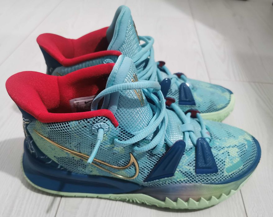 Ghete baschet Nike Kyrie 7 Preheat Special FX size 37.5 stare f buna