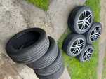 De vânzare 4 jante BMW 205/55/R17 cu cauciucuri M+S