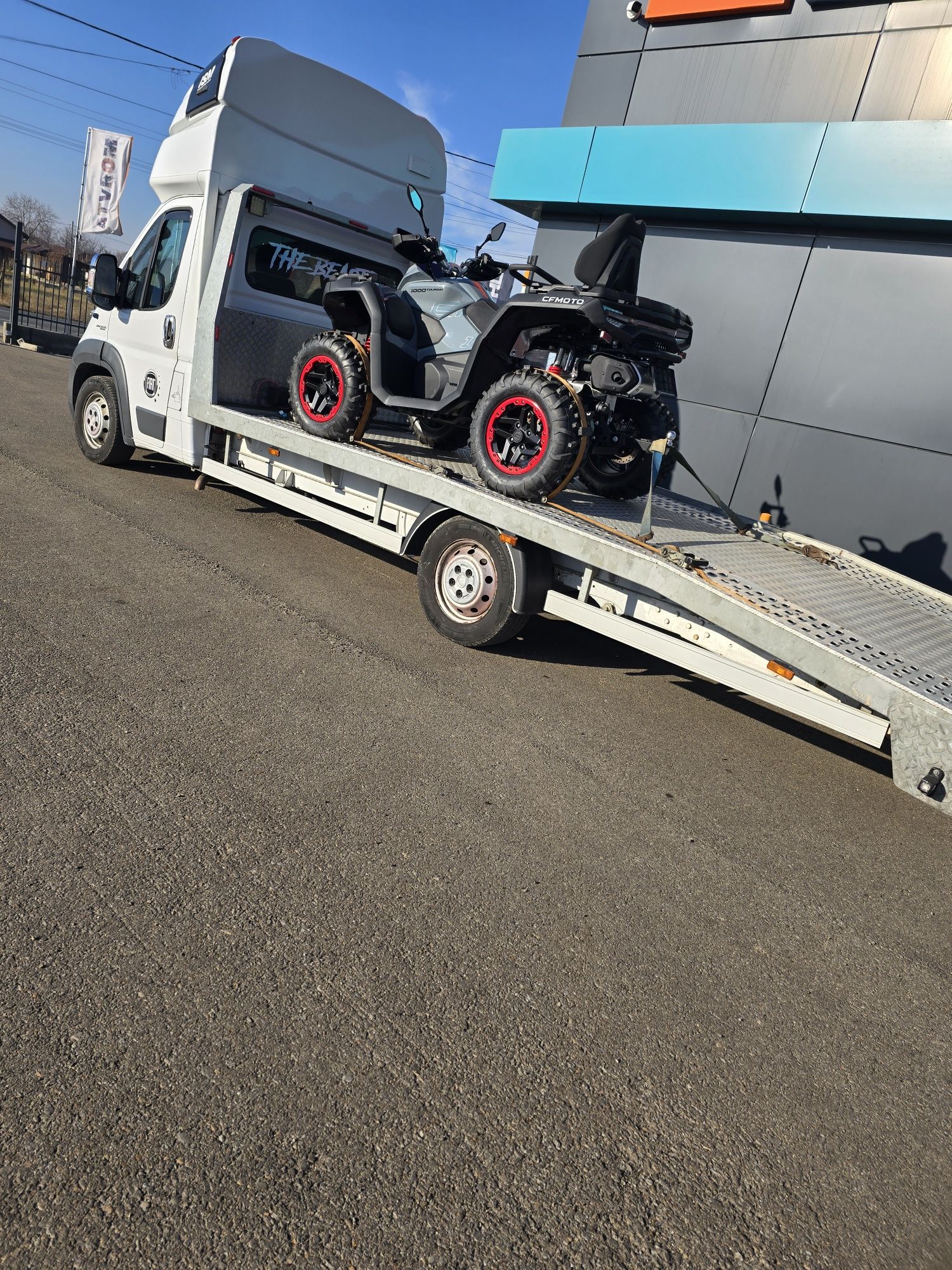 Fiat Ducato Autoplatforma BA 14 Pat Ac PLASMA Tesla Troliu  Nu Iveco