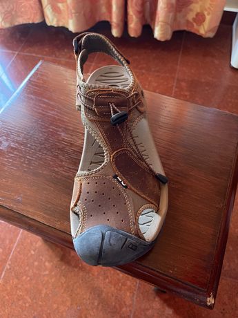 Sandale barbatesti din piele naturala