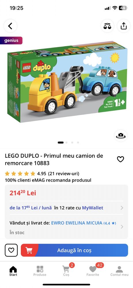 Lego DUPLO - 2 seturi