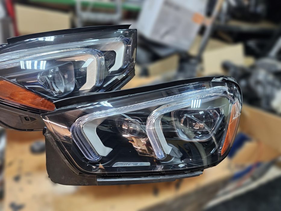 Ремонт на фарове Mercedes GLE W167 remont na far farove мерцедес гле