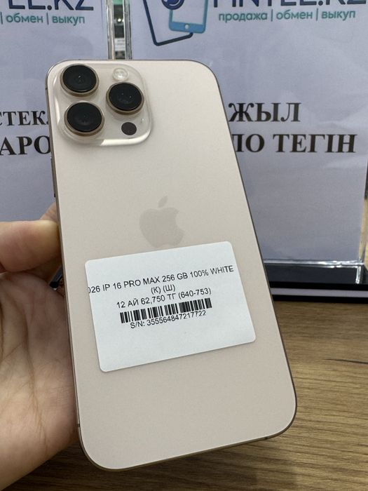 IPhone 16 pro max 256gb 100%