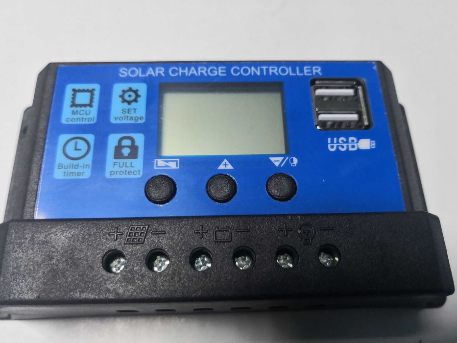 Controler/regulator panou solar PWM 30 A, 12/24 V