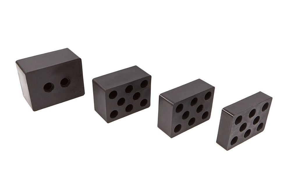 Tampon cauciuc patrat pt elevatoare tip foarfeca 160x120x40 mm hbm mac