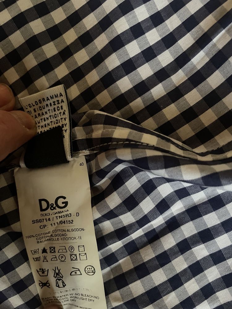 Camasi D&G originale, identice, măsura M, holograma