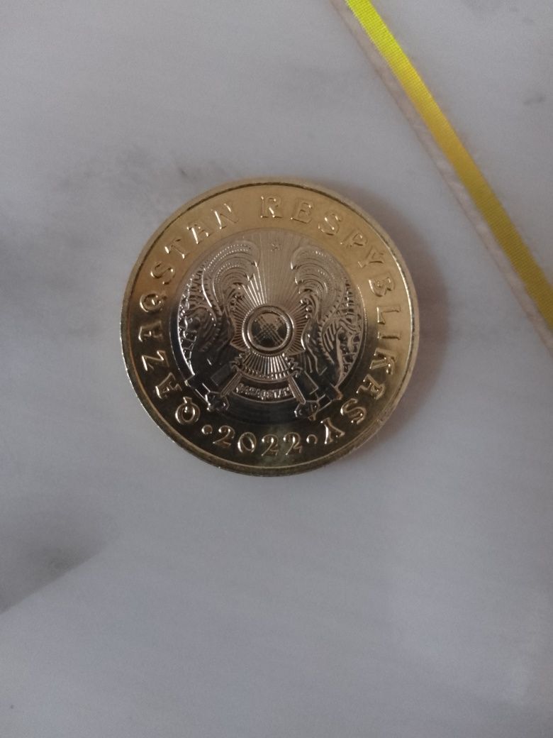 Колекционая монета сто тенге, 2022 года выпуска