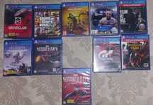 Диски игры Sony PlayStation GTA 5, UFC, Spider man Паук, Mortal Kombat