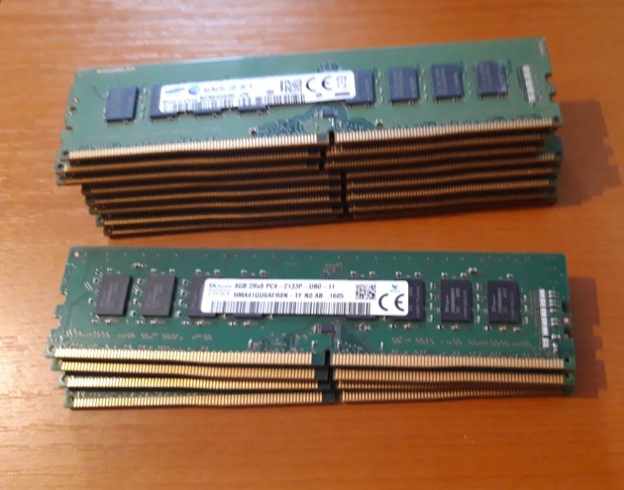 Memorii RAM 8 GB DDR4 2133 MHz SAMSUNG, HYNIX 140 lei / bucata!!!