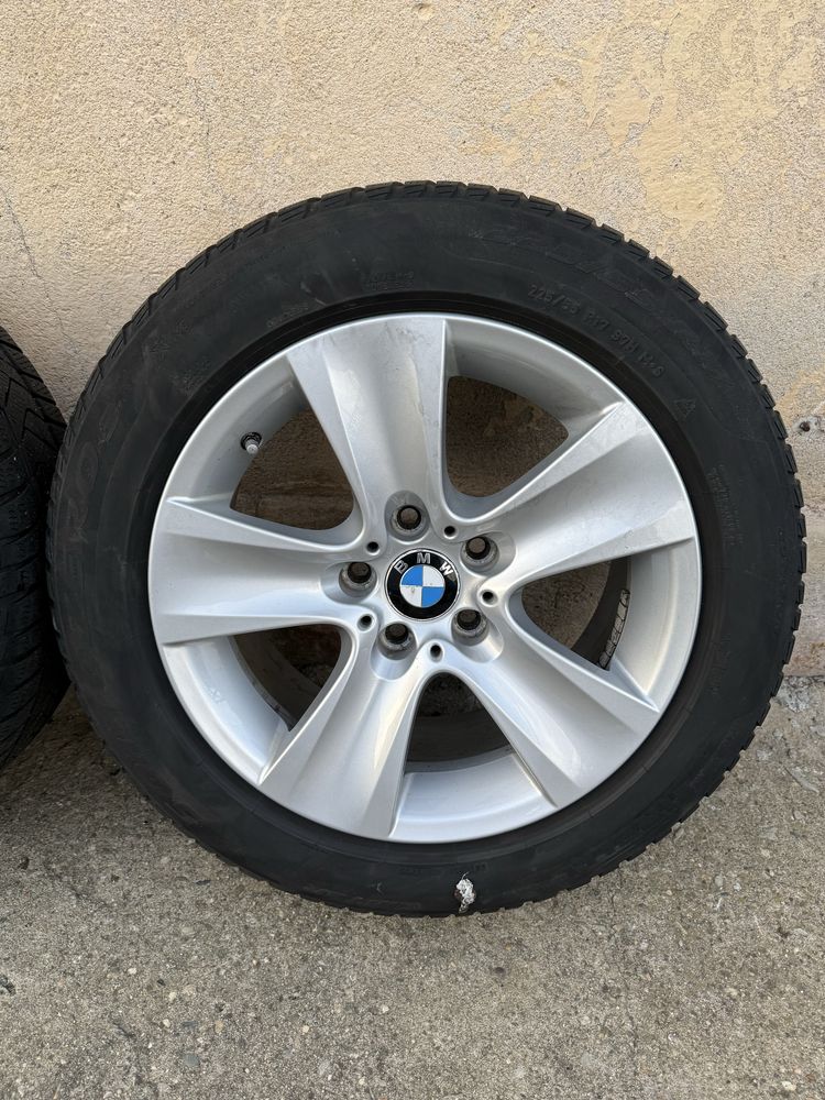 Jante Bmw seria 5 F10/F11 cu cauc pirelli 225/55/R17 iarna dot2017 4-5