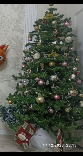 Новогодняя ёлка красивая