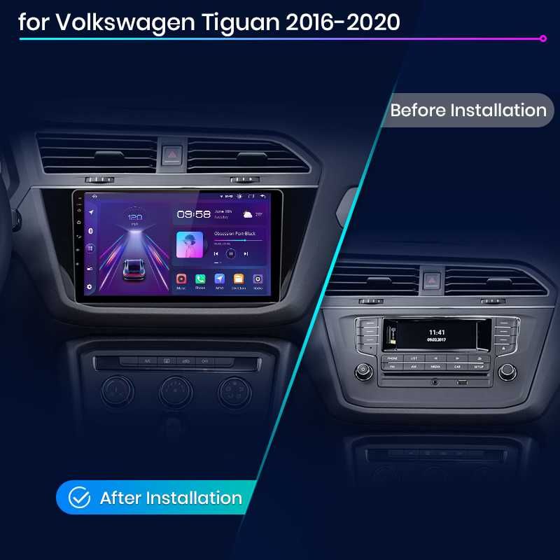 Мултимедия Android за VW Volkswagen Tiguan 2016-2020