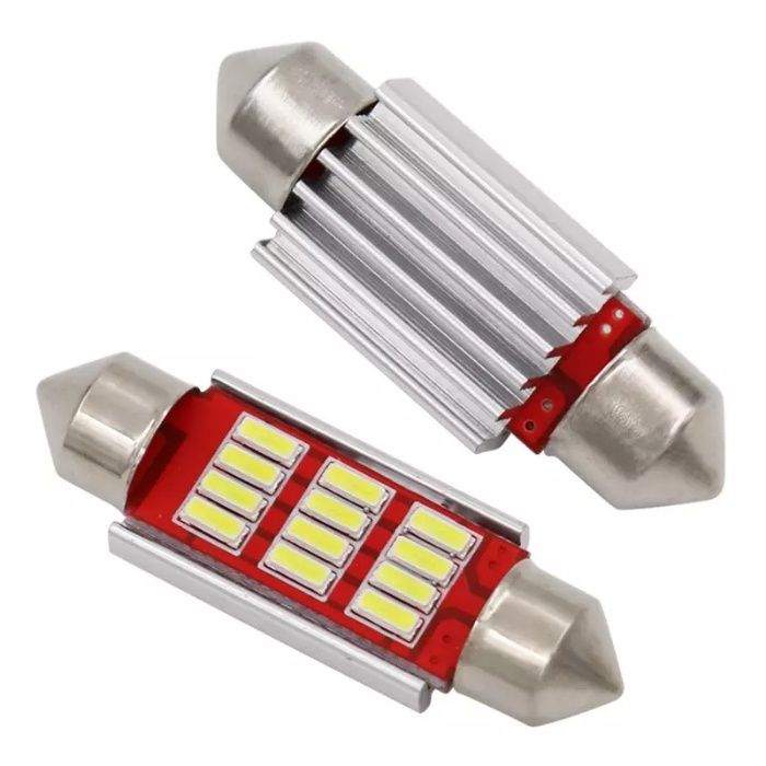 Bec led canbus C5W 4014, alb pur 6000 k, 39 mm, model 2021