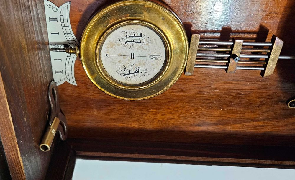 Ceas de perete cu pendula Junghans  anii 1890