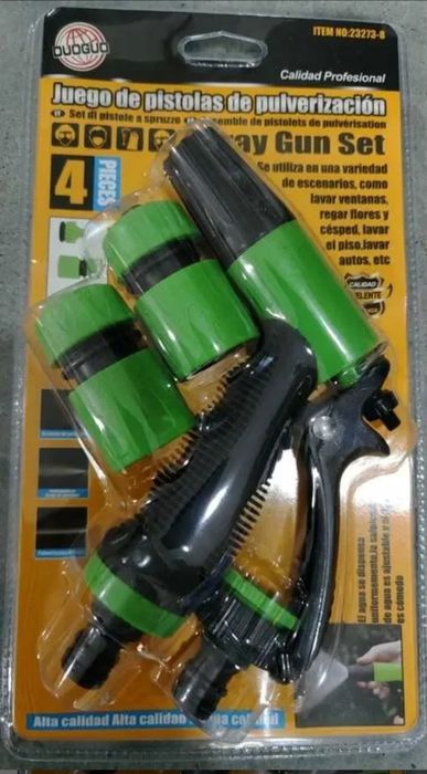 Vand aspersoare de grădină, Pistol cu accesorii.