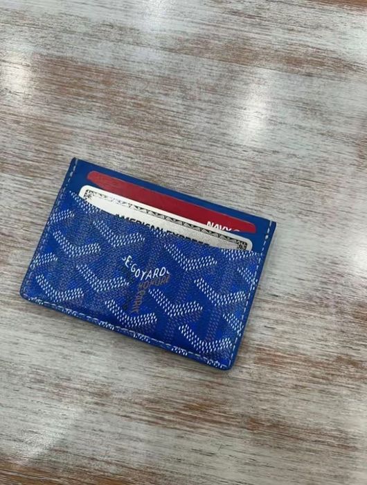 Картхолдер Goyard цвет: navy