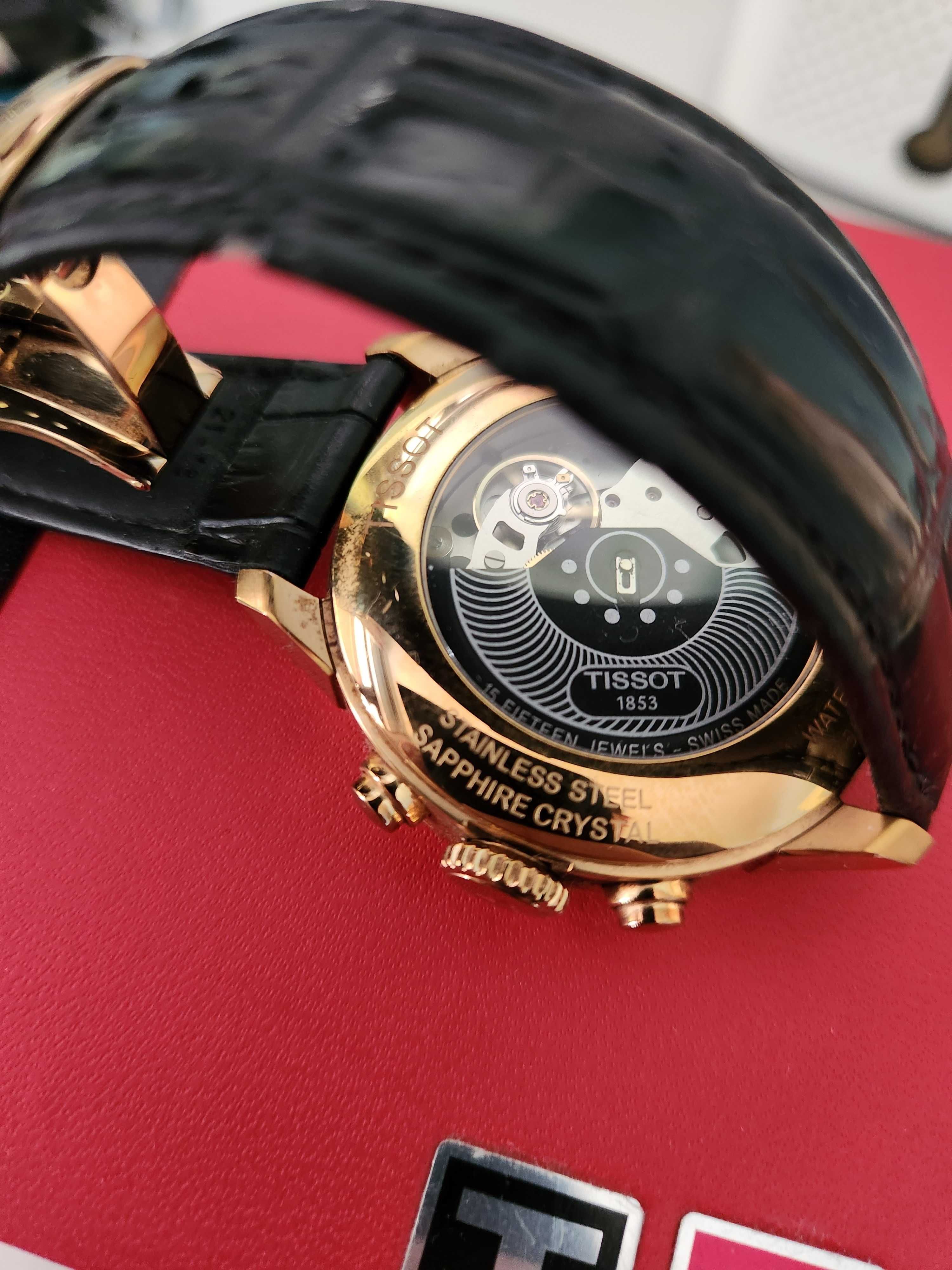 Часовник Tissot Chemin de tourelles Pvd Gold