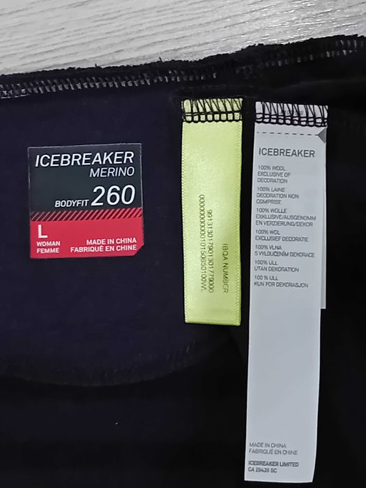 Bluze pt. femei Isobaa - Icebreaker Merino Bodyfit 200-260-Kaikkialla