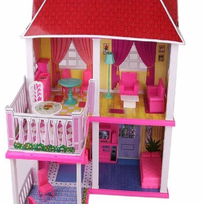 Къща за кукли с обзавеждане-83х25х70 см./къща с кукла