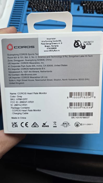 Curea Coros harta rate monitor