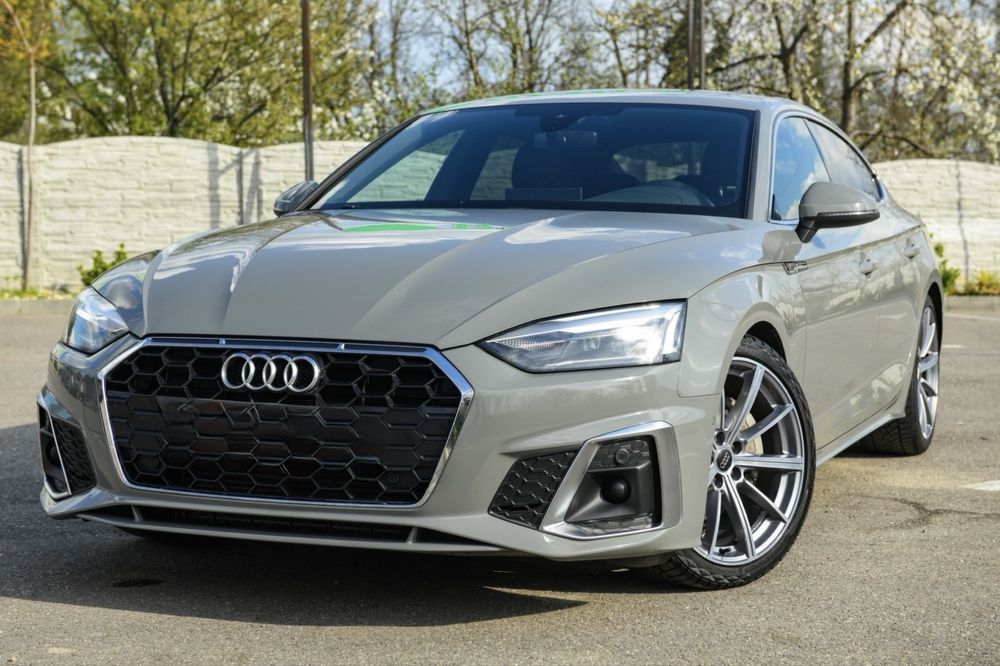 Audi A5 2.0 TFSI Mild Hybrid - 204 CP - S-Line, Quantum Grey!