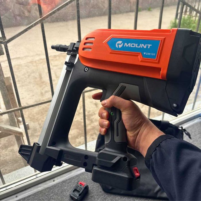 MOUNT Гвоздезабивной газовый монтажный пистолет GM100 дюбель гвозди