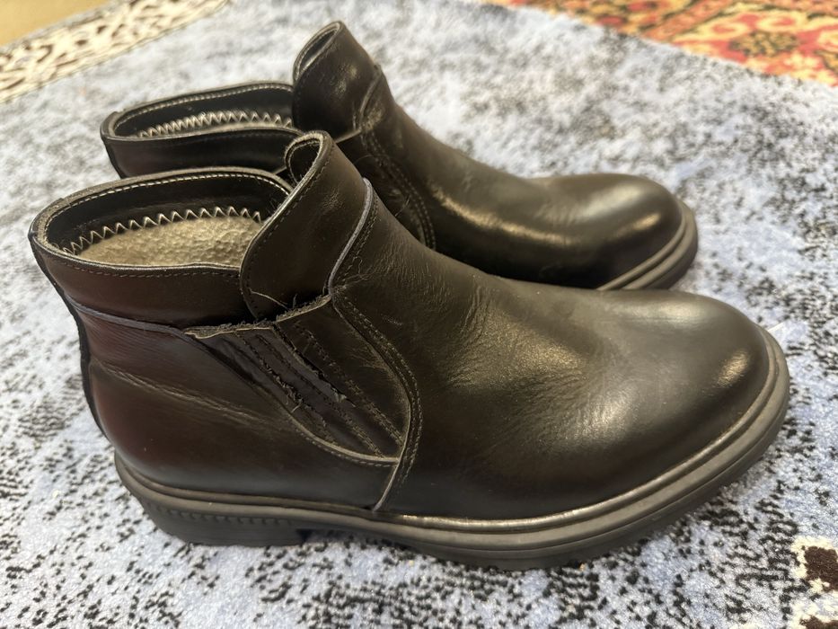 Зимняя обувь натуральная кожа 42 размер мужская