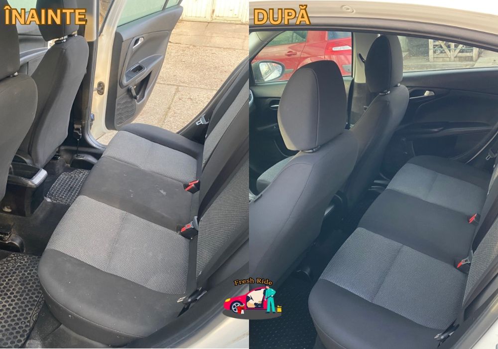 Detailing auto la domiciliu-Curățare interior/tapițerie & mat. textil