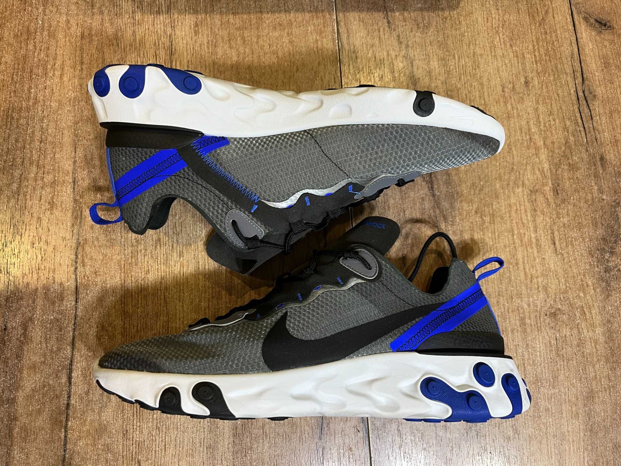 ОРИГИНАЛНИ *** Nike React Element 55 SE / Black Racer Blue