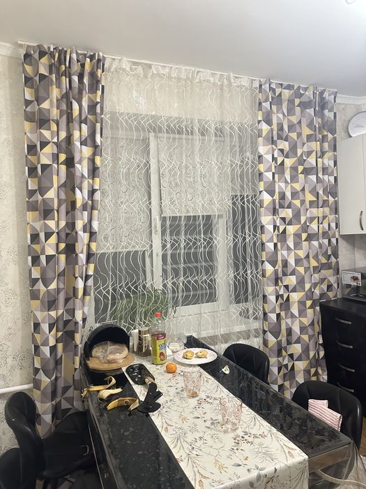 Тюль и шторы кухонные