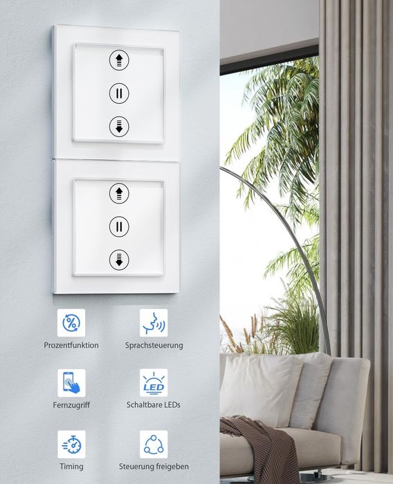 Întrerupătoare smart rulouri 3+1 gratis