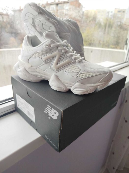 New Balance 9060 Triple White - НОВИ