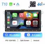Navigatie carplay 4 GB RAM  64 GB Volkswagen / Seat / Skoda