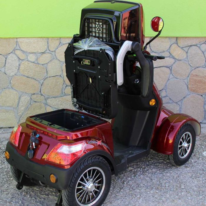 Електрическа Четириколка Max Motors FM4 1500W RED
